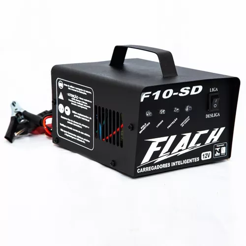 Fonte Flach Sem Display F10 SD – 10A – Com Auxiliar De Partida