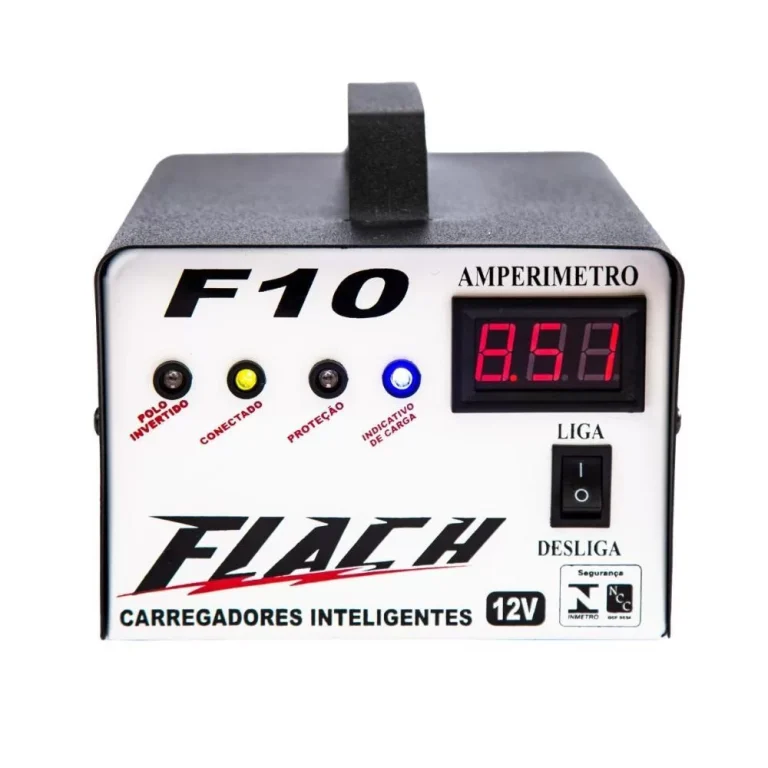 Fonte Flach F10 – 10A – Com Auxiliar De Partida