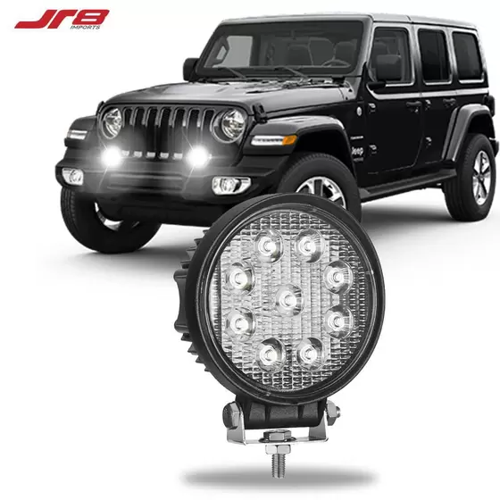 Farol Led JR8 09 Leds – Redondo
