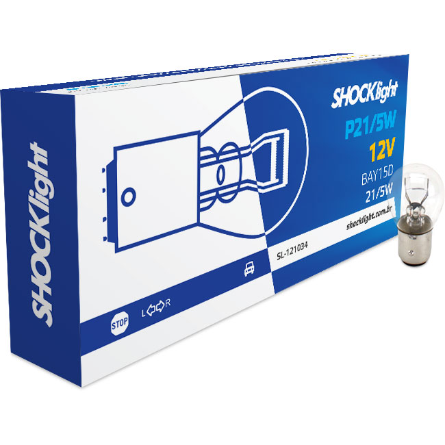 Lampada Comum Shocklight 2 Polos – 1034