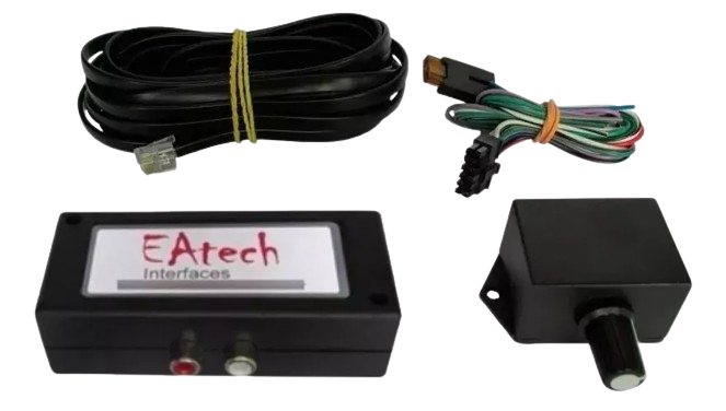 Adaptador Rca Eatech 2 Canais Com Bass