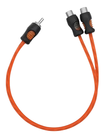 Cabo Rca KX3 Injetado Y 1 Macho / 2 Femea
