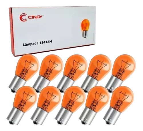 Lampada Comum 1 Polos – 1141 – Amarelo Ambar