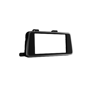 C. F. 2 Din Versa 2021 Preto Com Friso Prata